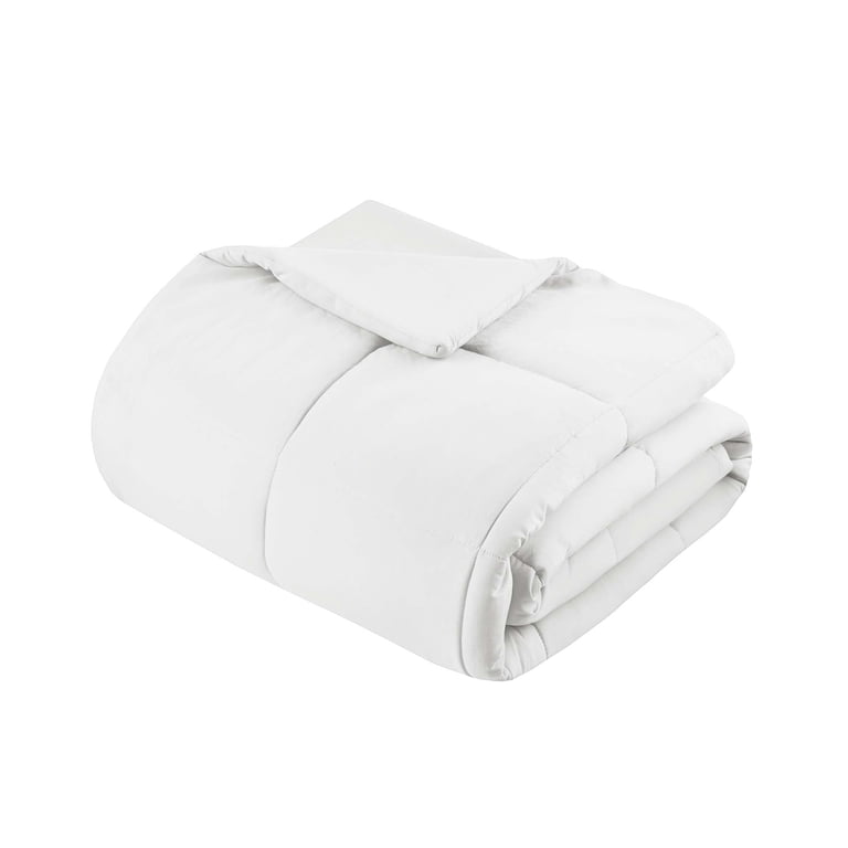 Mainstays Full/Queen Down-Alternative Comforter White photo 8