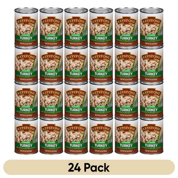 Keystone Fully Cooked Turkey, 14.5 Ounce Can (24 Pack)