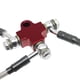 thumbnail image 3 of 2x Manguera De Aceite De Freno Tubo Hidráulico Adaptador De Conector De 3 Vías Apto Para Motocicleta ATV, 3 of 4