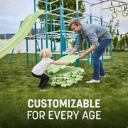 Activplay Modular Lower Kit 1 - Jungle Gym, Slide, Platforms, Swing Set, Monkey Bars