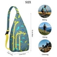 thumbnail image 2 of Shark Week Special Sling Backpack - Multiple Shark Species Educational Print, 2 of 4