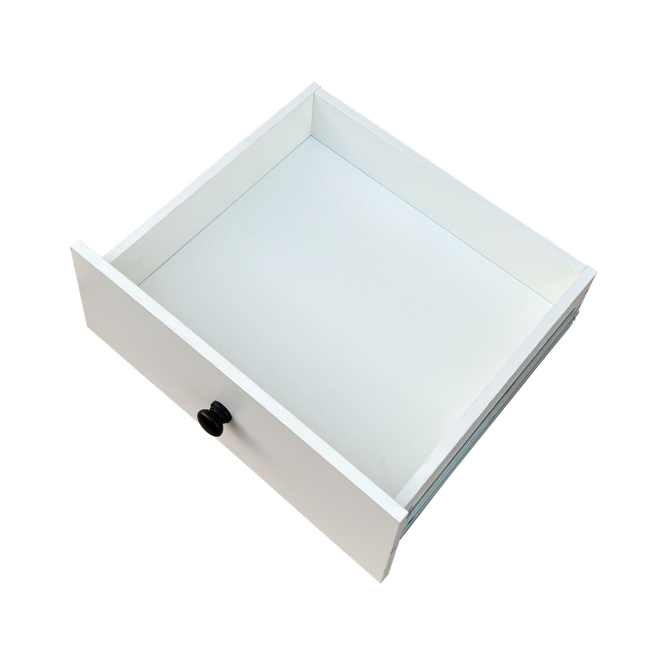 Noble House 4-Tier Corner Bookshelf with Drawers & LED Lights, Freestanding L-Shaped Display Shelf Stand, White