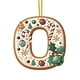 thumbnail image 1 of Lekihaqq Christmas Tree Decorations 26 Letters Acrylic Pendant Hanging Ornaments DIY Crafts for Home Holiday Xmas Decor, 1 of 5