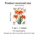 thumbnail image 3 of Stickers Colorful & Flower Static Cling Window Film Double Visible Removable for Privacy and, 3 of 7