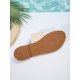 thumbnail image 4 of Women's Strappy Flat Sandals, Open Toe Anti-slip Slides, Outdoor Beach Shoes, 4 of 4