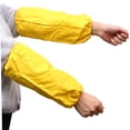thumbnail image 3 of SKISUNO 2 Pairs Forearm Protectors Thin Skin Oversleeve Waterproof Yellow PVC Tool, 3 of 6