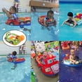 thumbnail image 3 of Esquirla Gonflable de Natation, pour Garçons Filles Fournitures de Piscine Plage Jouets - Vert, 3 of 8