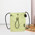 thumbnail image 1 of Bolso bandolera pequeño para teléfono, ideal para camping, viajes, picnic, uso diario para mujeres y hombres. Verde claro, 1 of 9