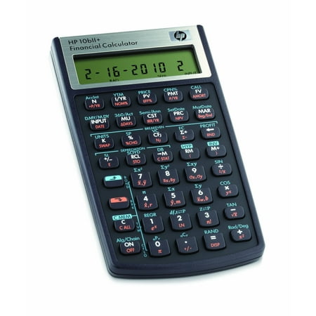 HP HP10bII+ Calculatrice Financire Easily Quicker & Efficiently Working