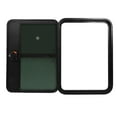 thumbnail image 1 of Glass Entrance Door, Colorfast Electrostatic Spraying Lak Proof RV Entrance Door Heat Insulation  For Engineering Car, 1 of 8