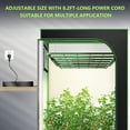 thumbnail image 5 of TRAMULL Stretchable 1000W LED Hydroponic Garden Grow Light/ Grow light for Plant  7x5ft Coverage with 2604Pcs LEDs ( Green), 5 of 8