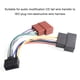 thumbnail image 5 of Scienceny Arnés de Radio estéreo para coche, buen sellado, adaptador automático ligero, conector de arnés de cables, Cable de cableado Vehículos, repuestos y accesorios Mis, 5 of 6