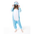 thumbnail image 4 of Pijamas siameses de dibujos animados, pijamas de franela para otoño/invierno, camisón de felpa con dálmatas, ropa para el hogar, 4 of 6