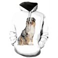 thumbnail image 3 of Sudadera con capucha con gráfico de perro de montaña de Berna para hombre, ropa con estampado 3D de perrito lindo, novedad en sudaderas con capucha para mujer, moda Harajuku y2k, 3 of 5