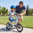 thumbnail image 4 of Costway Vélo pour Enfants de 12 Pouces avec Roues Stabilisatrices. Freins à Main et à Rétropédalage Doubles. Selle Réglable, 4 of 10