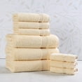 thumbnail image 2 of Superior Egyptian Cotton Absorbent 9-Piece Canary Towel Set, 2 of 13