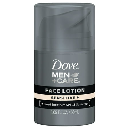 Dove Men+Care Face Lotion Sensitive Plus 1.69 oz