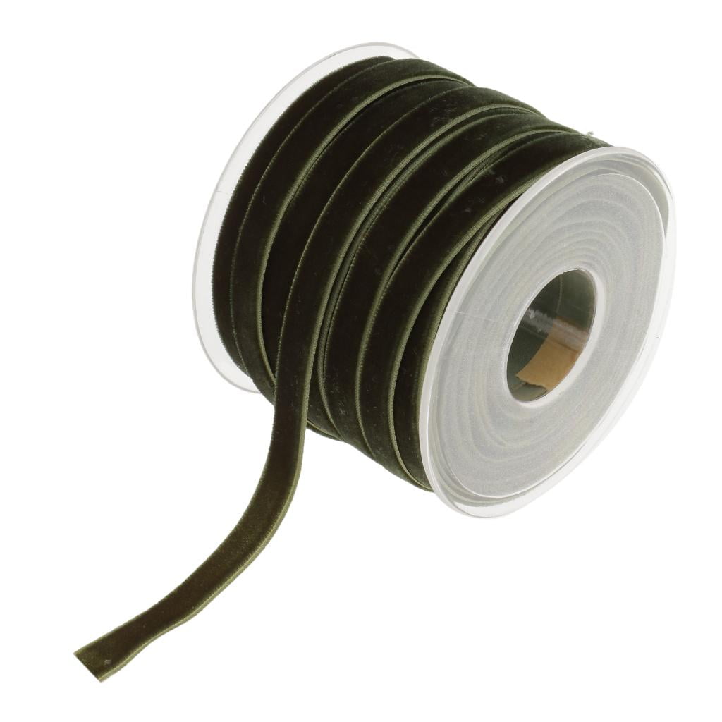 2X 20Yds Multipurpose Velvet Ribbon Decorative Accessories EmbellIshments