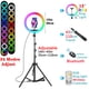thumbnail image 1 of Anillo de luz para Selfie de 12 pulgadas y 30cm, trípode RGB, soporte para teléfono, anillo de luz para fotografía, luz de relleno circular, lámpara Led de Color, maquillaje Trepied Tan Jianjun unisex, 1 of 2