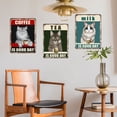 thumbnail image 4 of Pegatinas de pared Bewildely 3 uds gatos cartel combinación estética arte calcomanía decoración del hogar, 4 of 6