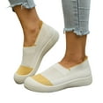 thumbnail image 6 of Mostsola Flats for Women Breathable Slip on Barefoot Sneakers Casual Knit Mesh Loafers Dress Shoes, 6 of 8
