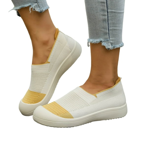 Barefoot Wide Toe Slip on Loafers for Women Comfortable Casual Minimalist Walking Shoes Tennis Sneakers