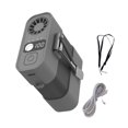 thumbnail image 4 of Ventilador con clip para la cintura, ventilador personal, recargable, portátil, de bolsillo, de mano, para correr, viajar, interior, exterior, verano, Gris claro, 4 of 8