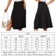 thumbnail image 2 of Falda Falda de color sólido que combina con todo el temperamento con abertura para el viajero Ygjytge para Mujer Negro T 20, 2 of 6