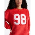 thumbnail image 4 of No Boundaries Sleepwear Teddy Fleece Pullover, Lightweight, Women’s, 4 of 5