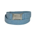 thumbnail image 3 of CTM  Elastic Belt with Magnetic No Show Flat Buckle (Pack of 2 Colors) (Women's Plus), 3 of 4