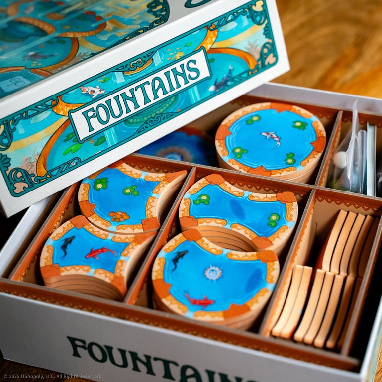 AQUA Board Game – Ocean-Themed Tile Placement Strategy Game For 1-4 Players