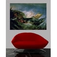 thumbnail image 2 of Turner "Wreck of a Transport Ship" Glossy Poster, 2 of 2