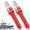 Red, variant on ABPETE Boat Flares for Boating, 2025 New Boat Flare Coast Guard Approved, Waterproof Boats Safety Kit Emergency Signals for Fishing Nets, Buoys Navigation Lights (White, 1pcs)