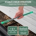 thumbnail image 2 of OBENSKY Galvanized Raised Garden Bed Outdoor 8x2x1.5ft Oval Metal Planter Box with 5 Support Bars for Vegetables, Flowers - Gray, 2 of 9