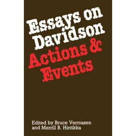 Essays actions events davidson
