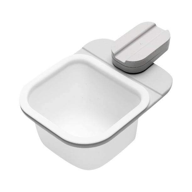 KEVCHE Rotating Under Desk Storage Box Office Under Table Trash Can