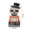 thumbnail image 2 of Halloween Decorations New Halloween Calendar Countdown Skull Head Pumpkin Artifact Display Halloween Decorations Outdoor Halloween Decorations Indoor, 2 of 5