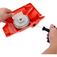 thumbnail image 3 of Single Recoil Starter 45CC 52CC 58CC for Chinese Chainsaw 4500 5200 5800 Red, 3 of 5