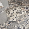 thumbnail image 4 of Nourison Concerto Farmhouse Ivory/Grey 7'10" x round Area Rug, (8 Round), 4 of 8
