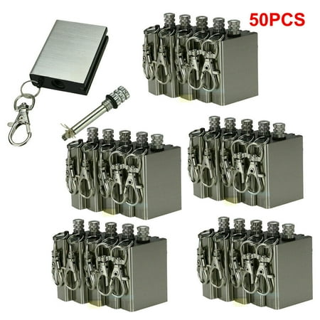 

5~50pcs Survival Emergency Fire Starter Flint Metal Match Lighter Hiking Camping