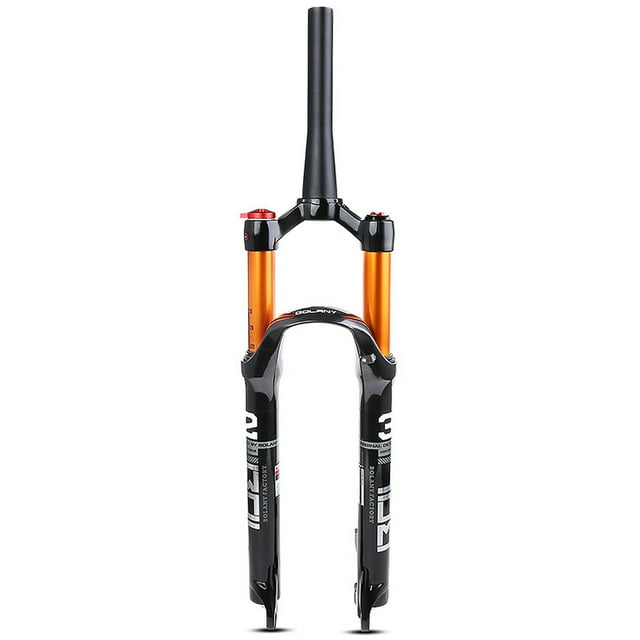 Bicycle front fork Ultra- 29'' Mountain Bike Air Front Fork with Remote Control Magnesium Alloy Suspension Fork Air Damping Front Fork Accessories Parts Cycling Bike Fork