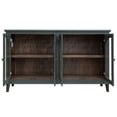 thumbnail image 4 of Crafters and Weavers 71" Celtic Solid Wood Console/TV Stand/Sideboard in Green, 4 of 4