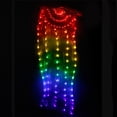 thumbnail image 1 of Rainbow Led Dance Fans with LED Lights Belly Dance Belly Dance Prop Stage Activity Tool, 1 of 9