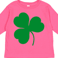 thumbnail image 4 of Inktastic Irish Green Shamrock Boys or Girls Long Sleeve Toddler T-Shirt, 4 of 5