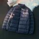 thumbnail image 3 of Ropa de diseñador para hombre, chaqueta de invierno de lujo para hombre, chaqueta acolchada con cuello alto, ropa para el frío, chaquetas acolchadas ligeras, abrigo para hombre, 3 of 5