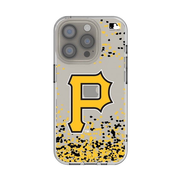 Pittsburgh Pirates iPhone Confetti Design Clear Case