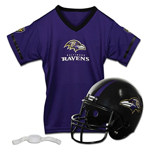 nfl helmet and jersey set