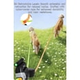 thumbnail image 3 of Retractable Double Dog Leash, Tangle-Free, LED Light, Poop Bag Holder, One-Handed Brake, Reflective, 3 of 7