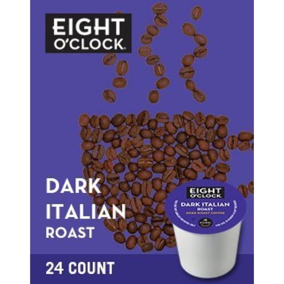 Eight Oclock Coffee Dark Italian Roast K-Cups - 72 Count Box