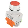 thumbnail image 3 of LAFGUR LAY37-11BNZS Waterproof Latching Push Button Switch Self-Locking Flat Head Push, 3 of 8
